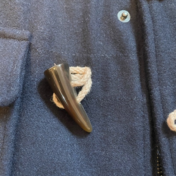 Navy blue baby pea coat! - Picture 2 of 4